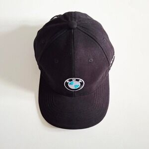 BMW Palm Beach Florida Motorsport NWOT Black Adjustable Cap Baseball Hat Mens OS